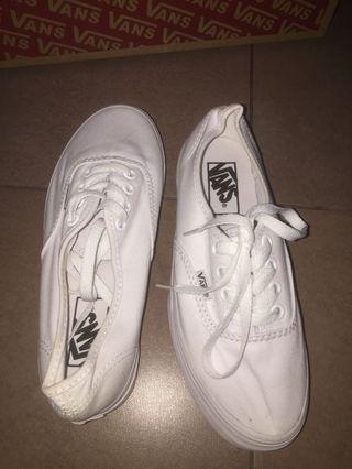 VANS WHITE