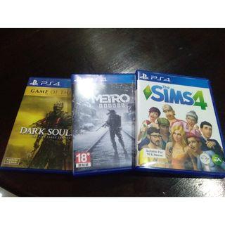 Metro Exodus & Dark Souls 3 PS4