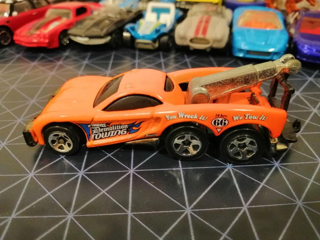 1997 Tow Jam Demolition Towing Hot Wheels Hotwheels Truck