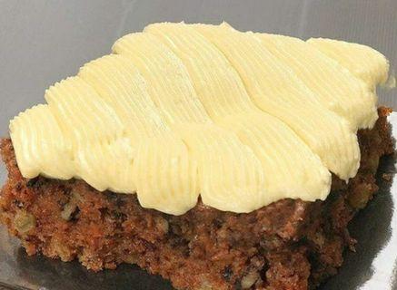 Carrot Cake Gebu Cake Recipes Dessert Recipes Durian Recipe