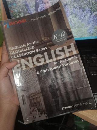EAPP (english for academic and professional purposes)  grade 11 book