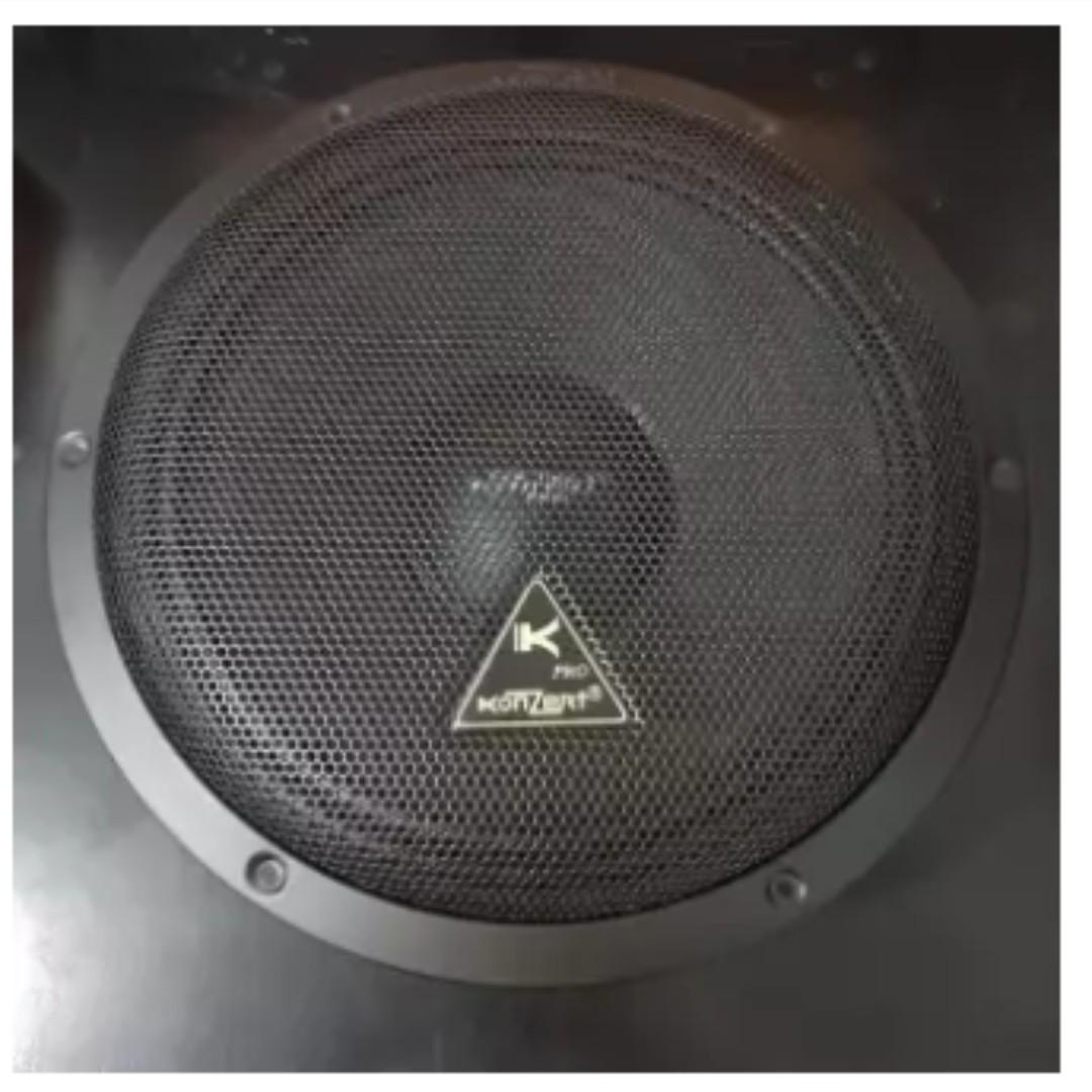 konzert 12 inch speakers
