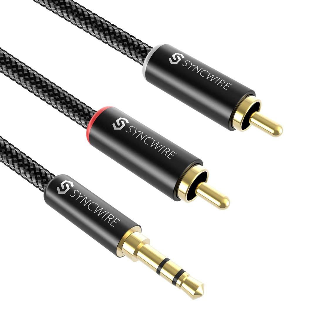 Ugreen aux. 3.5 Mm Jack 2 RCA. Аудиокабель 2 RCA — Jack 3.5mm. Jack 3.5 мм 2rca. MINIJACK 3.5 мм 2rca.