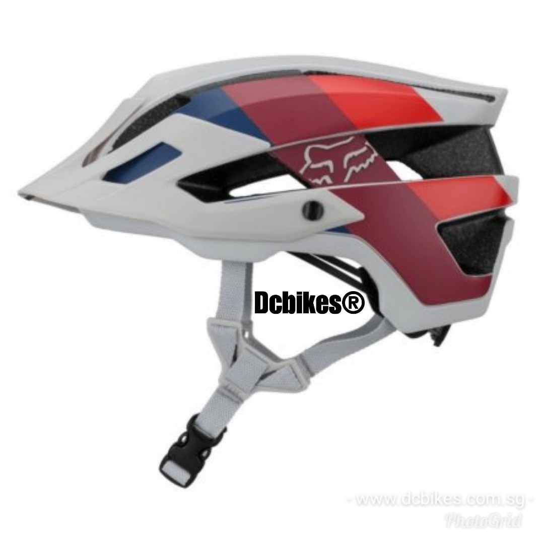 Genuine Fox Racing Flux White Drafter MTB Helmet Dcbikes