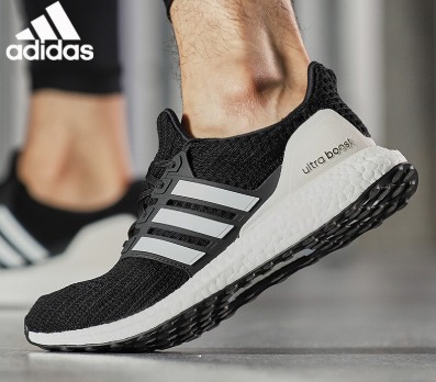 adidas gazelle silver green womens adidas Men's Ultraboost 4.0 DNA Shoes Black White / 9.5 main image 1