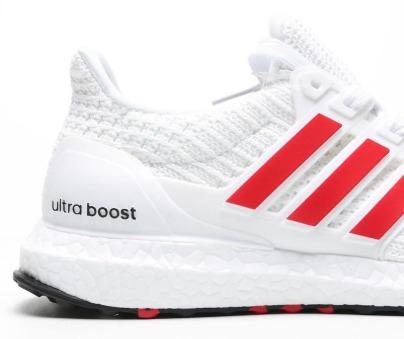 Ultra boost red stripes 2025