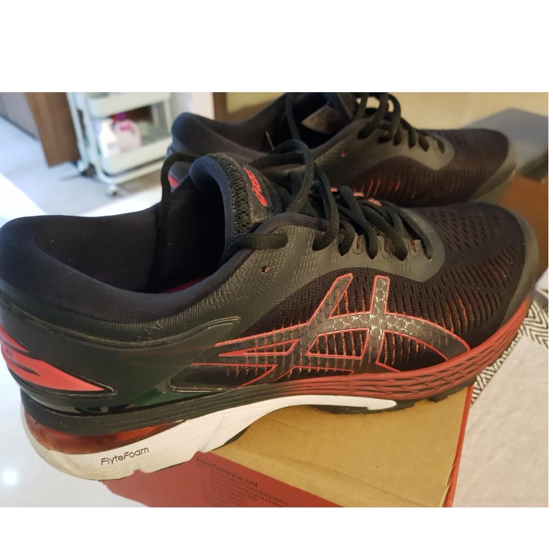 kayano 25 black red