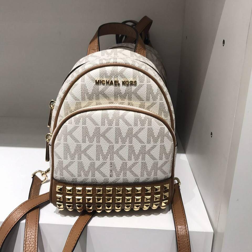 AUTHENTIC MK ABBEY 2 IN 1 MINI STUDDED BACKPACK SLING BAG