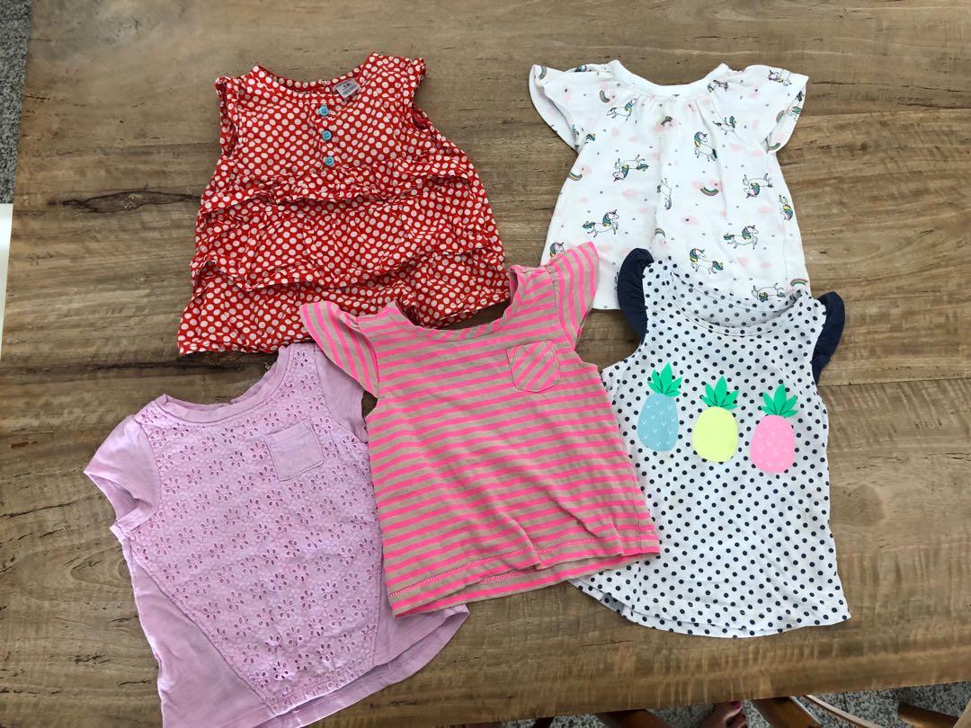 Baby girl size 12-18 month onesies and tops- from the US, Babies & Kids, Babies & Kids Fashion on Carousell Baby girl size 12-18 month onesies and tops- from the US, Babies & Kids, Babies & Kids Fashion on Carousell