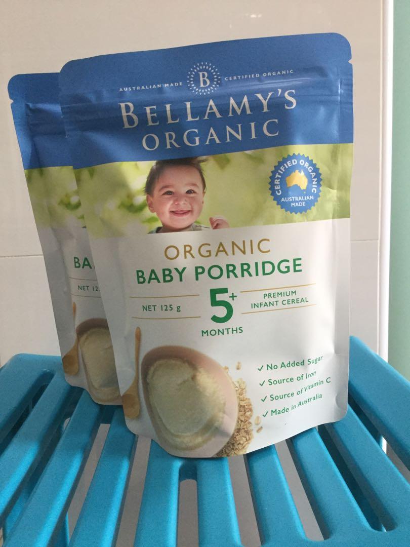 bellamy's baby porridge