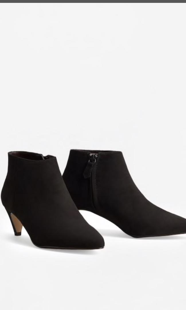 mango suede ankle boots