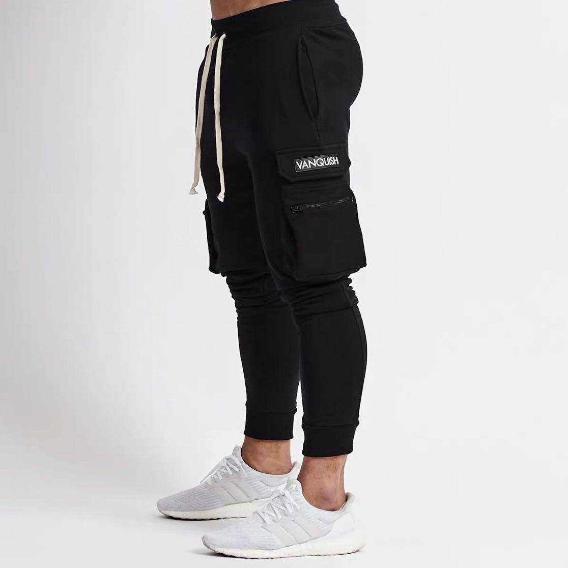 vanquish grey joggers