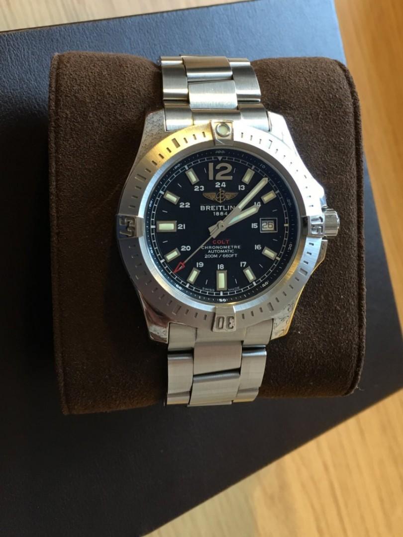 Breitling colt volcano black Clearance