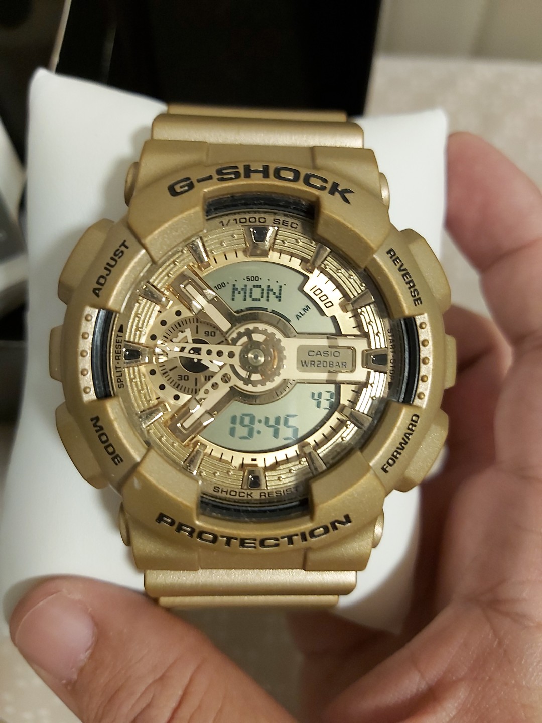 Casio G Shock Gold Sports Watch Casio 5146 JA Men s Fashion