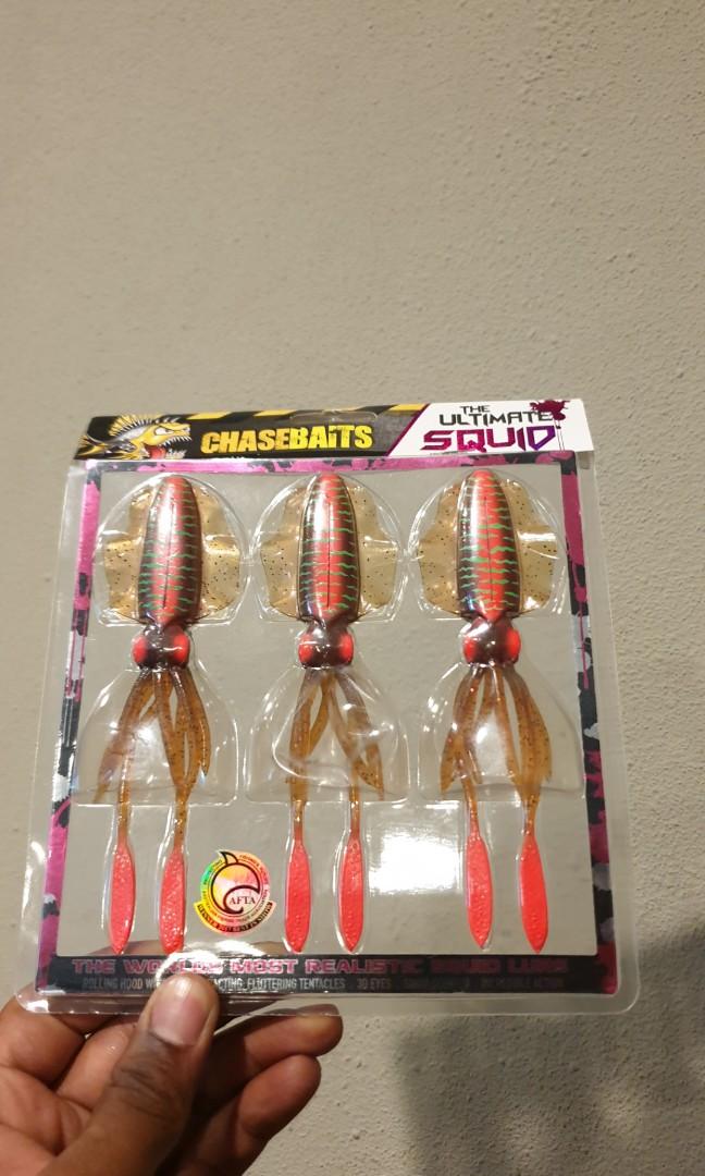 Chasebaits Ultimate Squid 150mm, Sports Equipment, Sports & Games