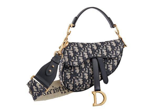 christian dior saddle bag with strap