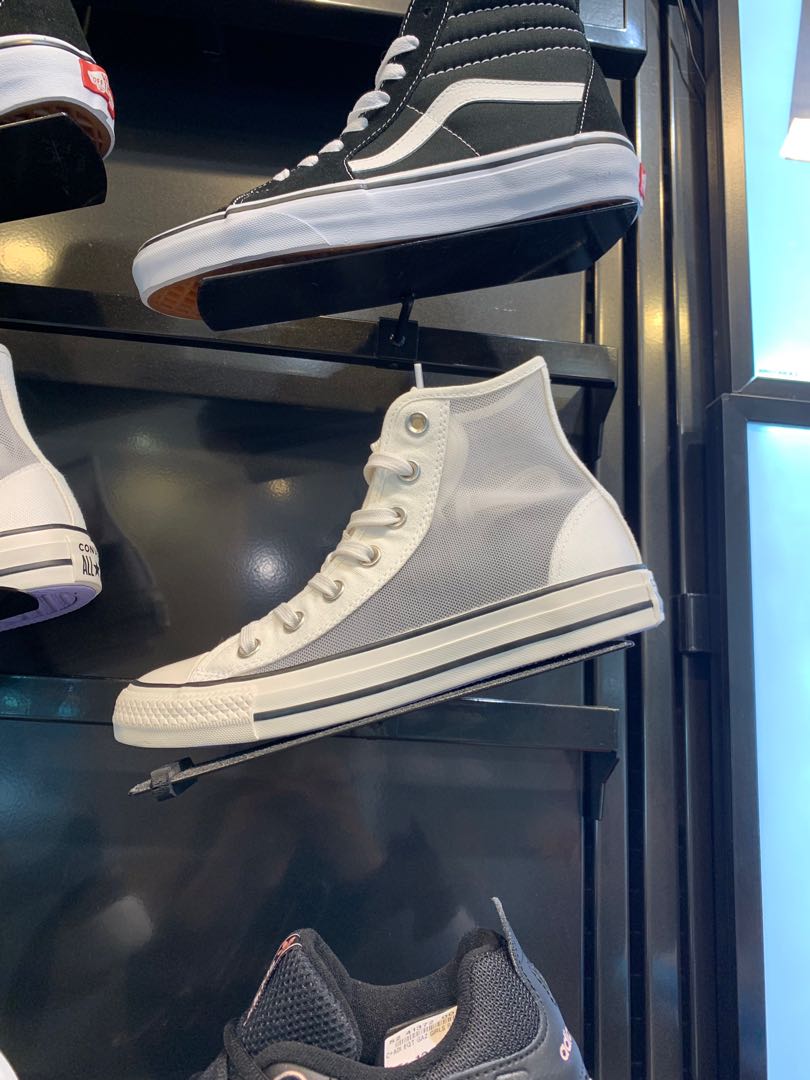 chuck taylor all star see thru low top