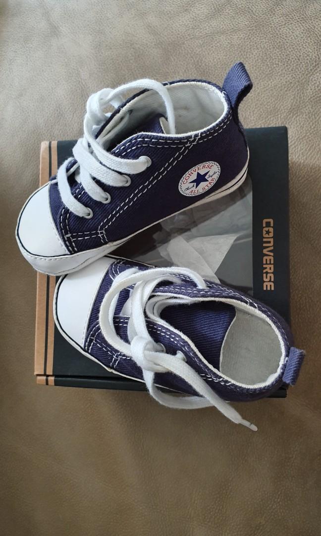 Converse pre walker shoes (navy color 