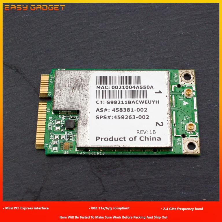 Dell Broadcom Bcm4312 Bcm94312mcg Mini Pcie Wifi Card Electronics Computer Parts Accessories On Carousell