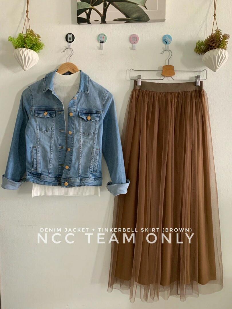 Tinkerbell denim jacket cheap