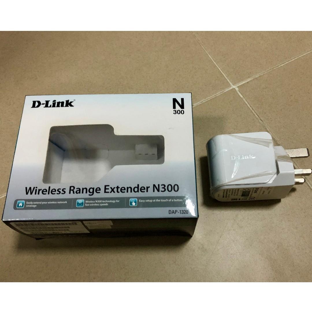 D Link Wireless Range Extender N300 Dap 1320 Electronics Computer Parts Accessories On Carousell