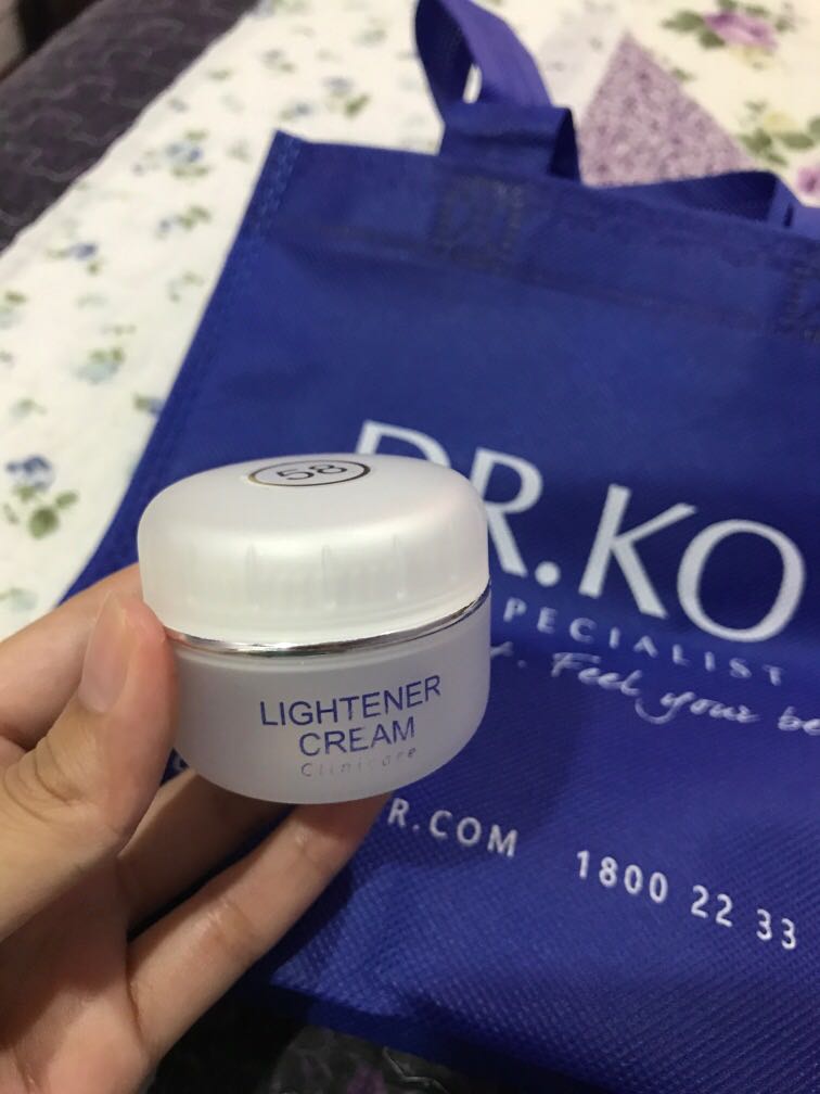 Dr KO lightener cream clinicare 58, Beauty & Personal Care, Face, Face