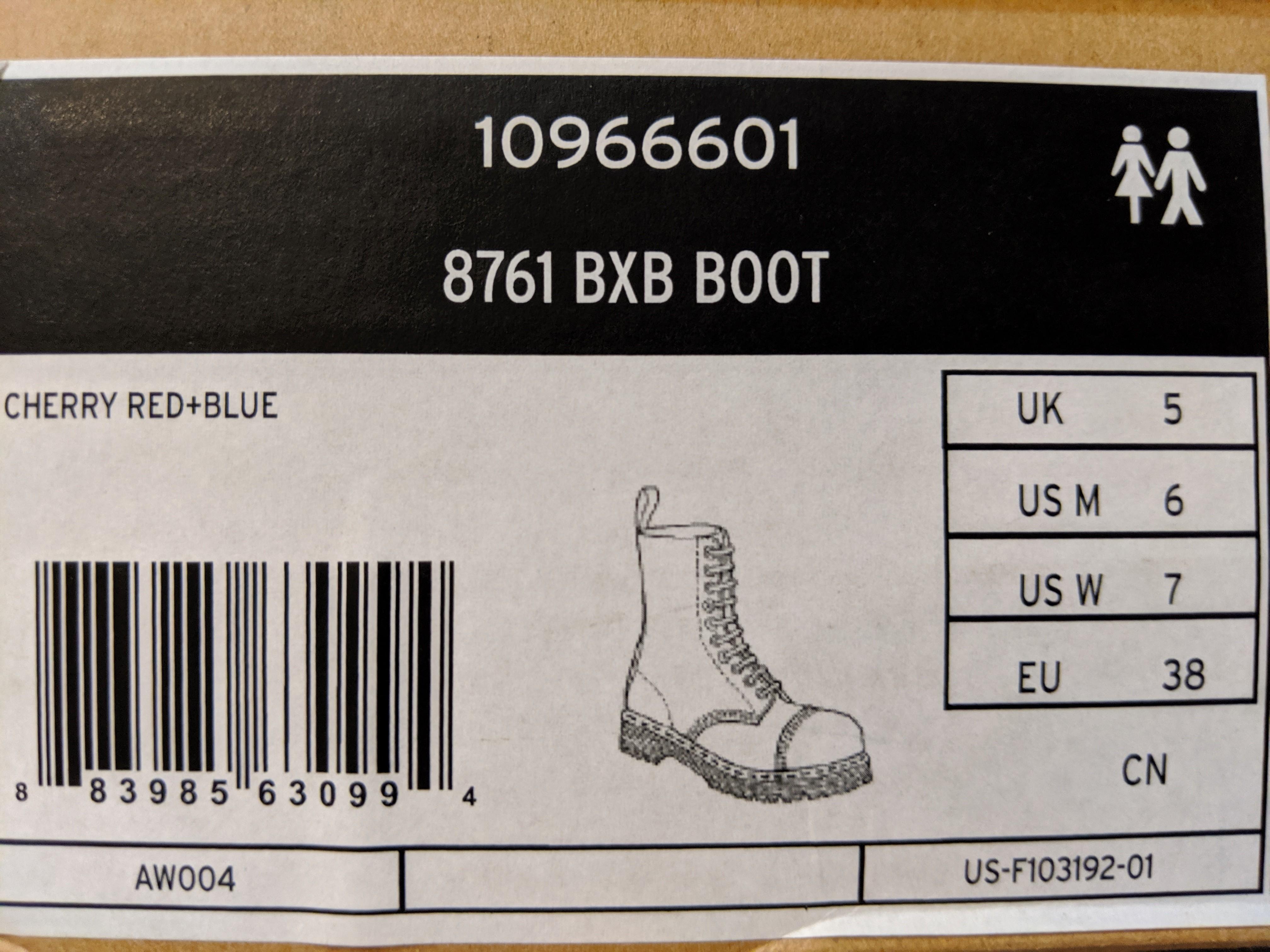 Dr martens 8761 outlet bxb boot cherry