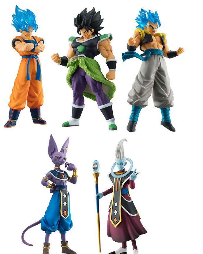 GASHAPON BANDAI DRAGON BALL SUPER COLLECTABLE FIGURE TOEI ANIMATION LORD BEERUS.