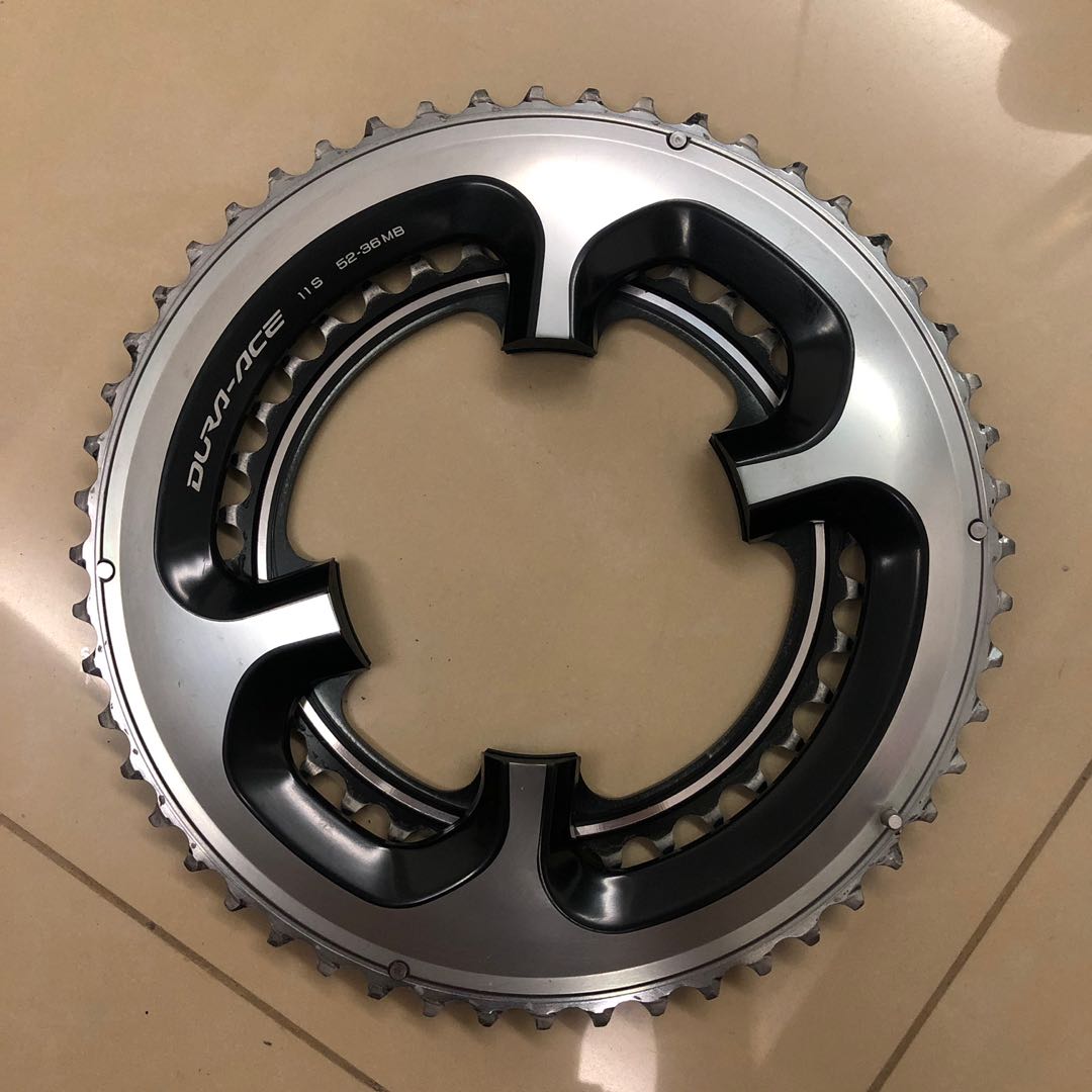 dura ace 52 36 chainring
