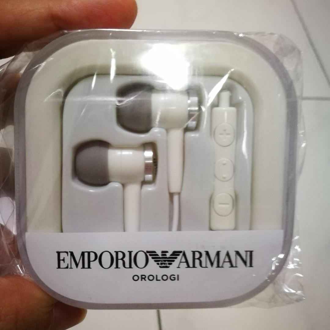 armani earphones