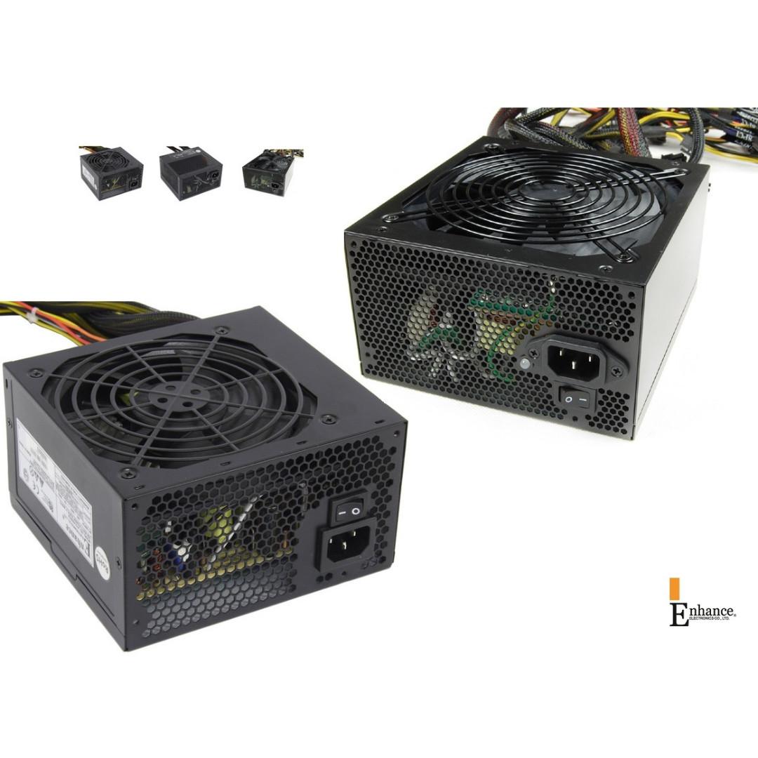 Enhance ENP6610G PC/Server _ Power Supply 1000W 静音 個人電腦/伺服器 火牛, 電腦＆科技