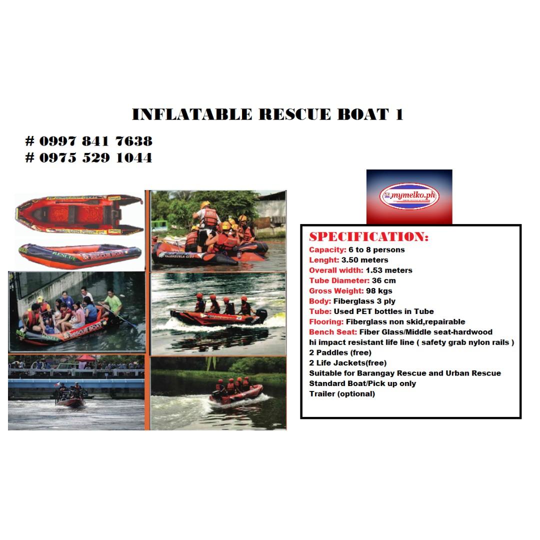 For Sale Inflatable Rescue Boat 1 On Carousell
