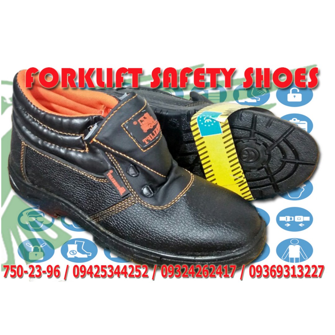 forklift safety shoes, Men's Fashion, Footwear, Boots on Carousell