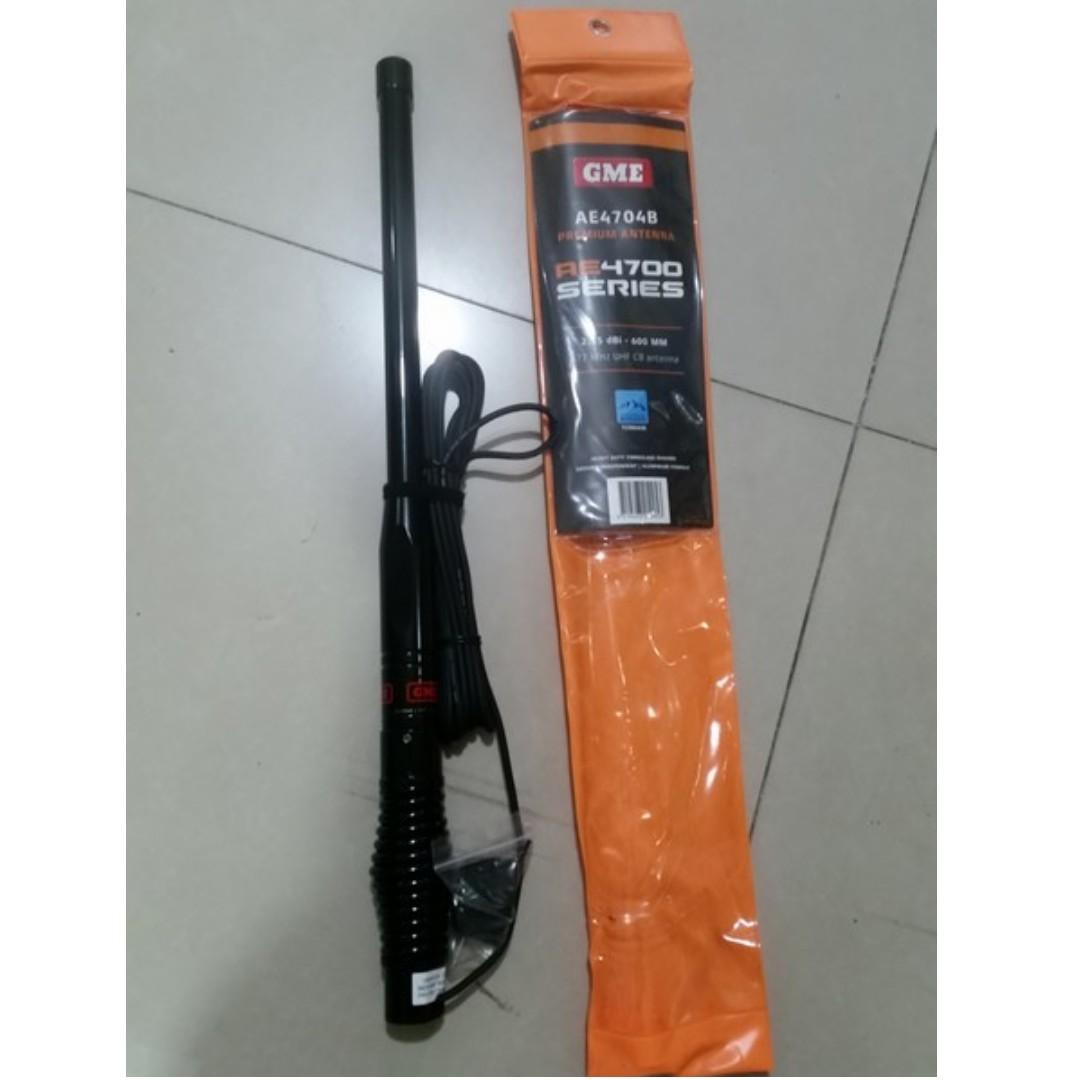 GME UHF H/D Radome Antenna jdmchad1, Car Parts & Accessories, Audio, Video,  Alarm and other Electronic Accessories on Carousell