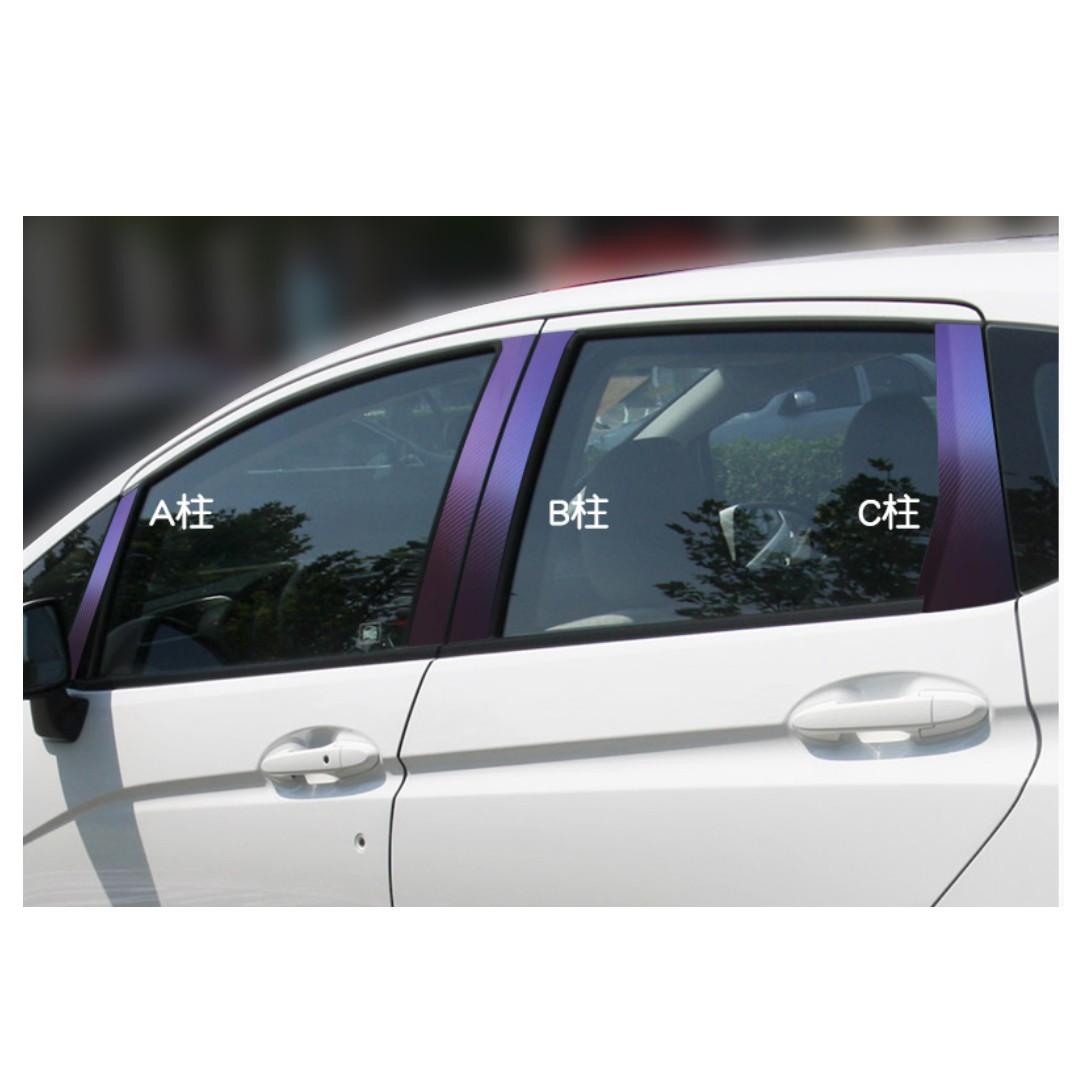 Honda Jazz Fit Gk5 All Pillar Vinyl Sticker Car Accessories