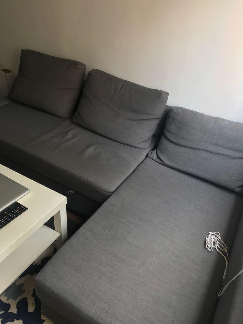 Ikea fold out double sofabed, 傢俬＆家居, 傢俬, 床架及床褥 Carousell