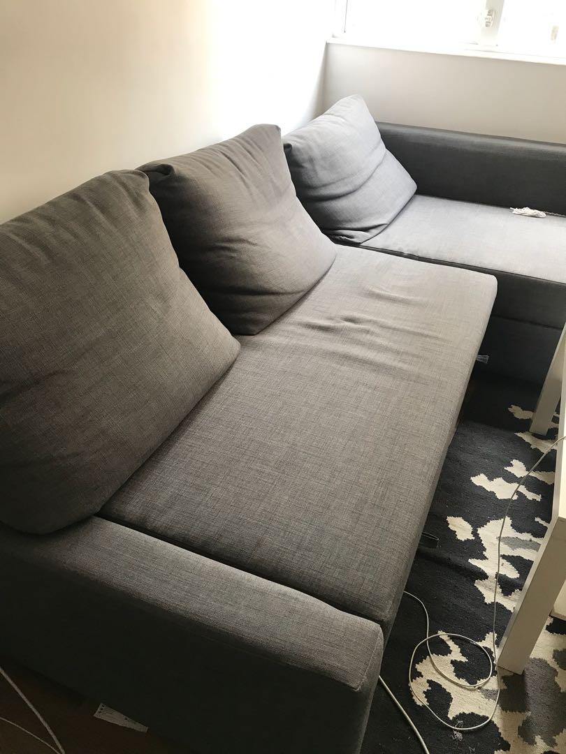 Ikea fold out double sofabed, 傢俬＆家居, 傢俬, 床架及床褥 Carousell