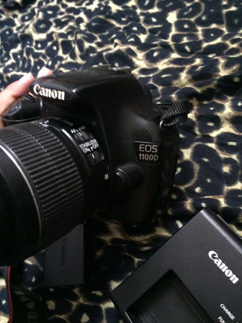 kamera canon eos 1100d nego