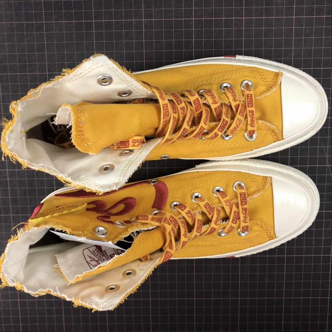 Kith coca cola discount converse yellow