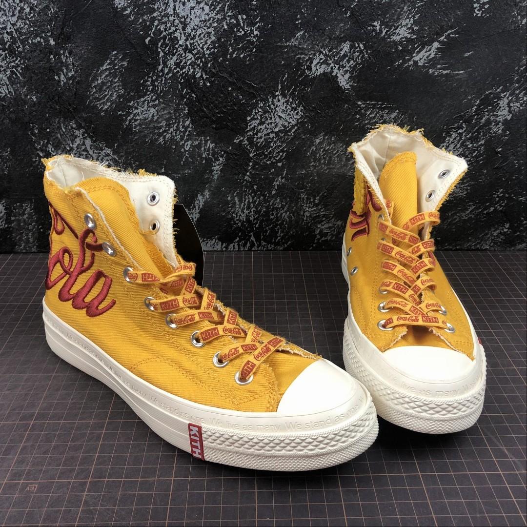 Coca cola converse yellow store