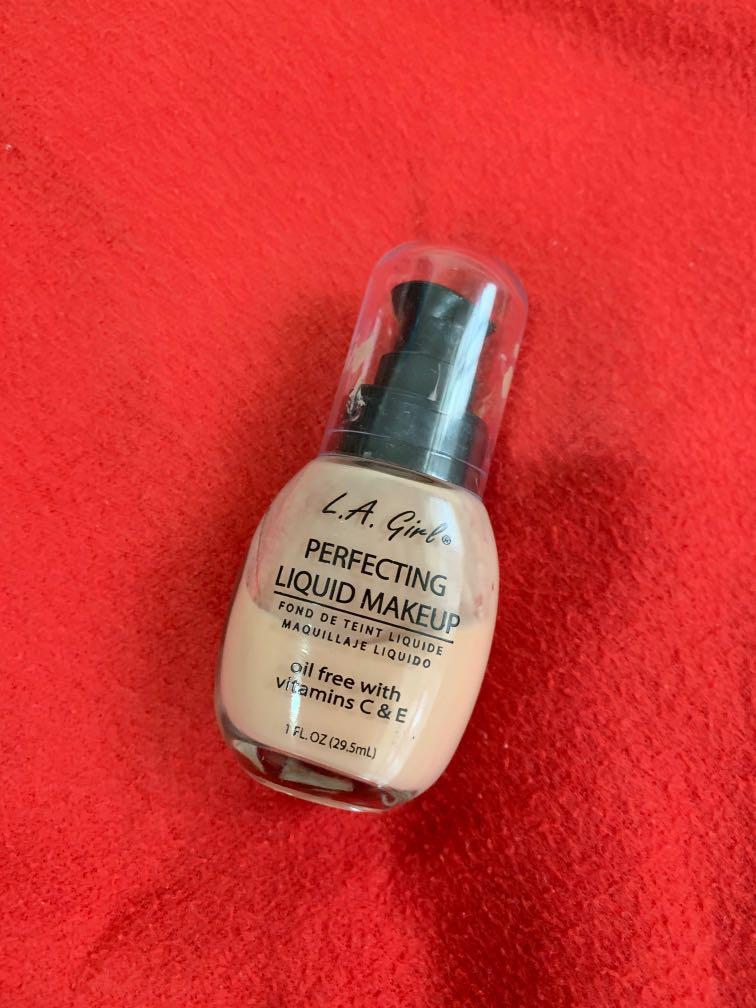 LA Girl Perfecting Liquid Foundation (Category: Makeup) located in Las Pinas. Submitted by untouchedxo (Listing ID 246626754, Image 1). Description: Bought it for almost 500 pesos.