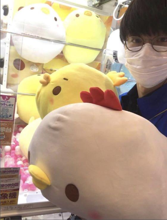 big chicken stuffed animal