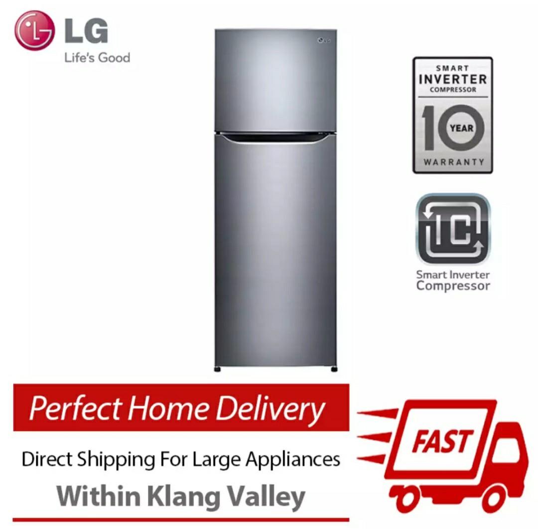 LG Smart Inverter Fridge Refrigerator, TV & Home Appliances, Kitchen