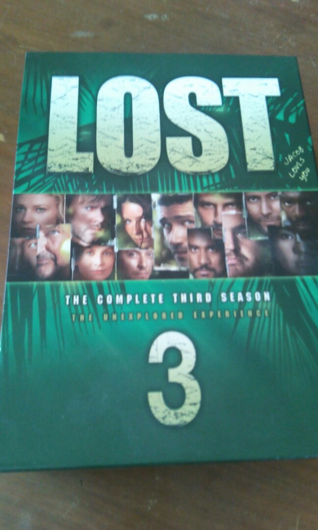 LOST Original DVD Box Set Complete Season 3 (Category: CDs & DVDs) located in Paranaque City. Submitted by hypnos924 (Listing ID 246664316, Image 1). Description: Dvds are all in good working condition. Used with care. No scratches. In original cases. With Box. Last price na po yan. Need to save for a battery ng ebike. If not marked as sold, yes it's still available..