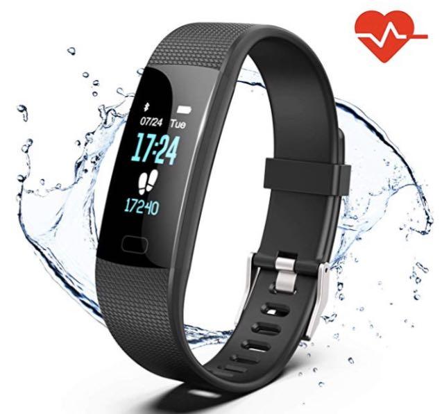 M65 Fitness Tracker HR Y1 Activity Tracker Watch with Heart Rate Monitor Pedometer IP67 Waterproof Sleep Monitor Step Counter for Android iPhone Mobile Phones Gadgets Wearables Smart Watches on