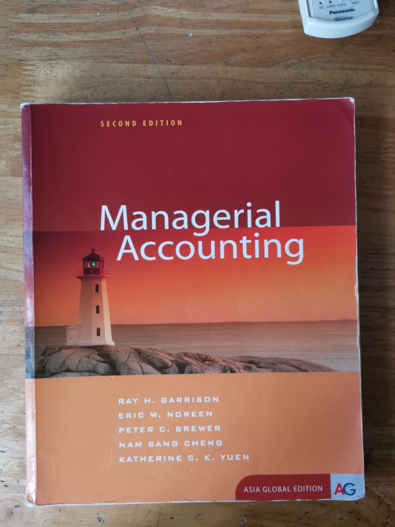 Managerial Accounting Asia Global Edition 2e Mcgraw Hill 2015