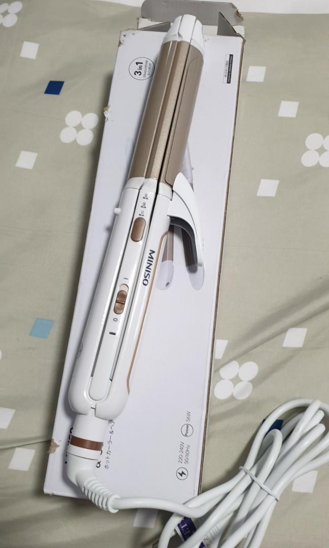 Miniso hair iron clearance