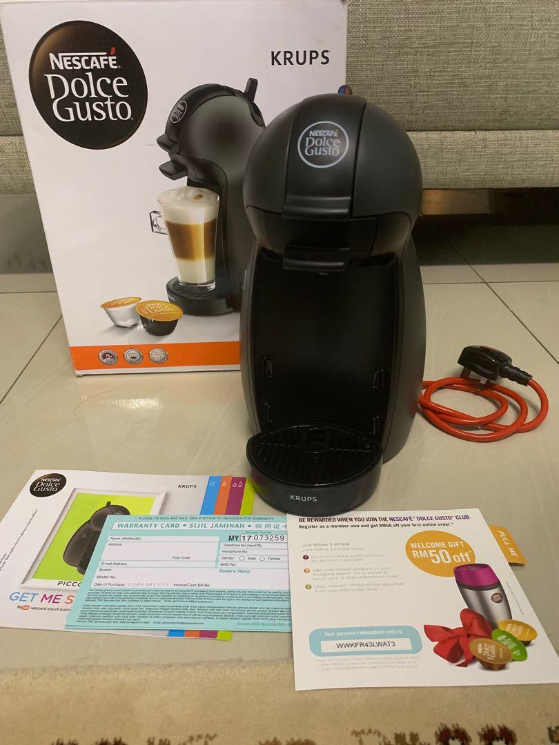 Nescafe Dolce Gusto Krups Piccolo, TV 