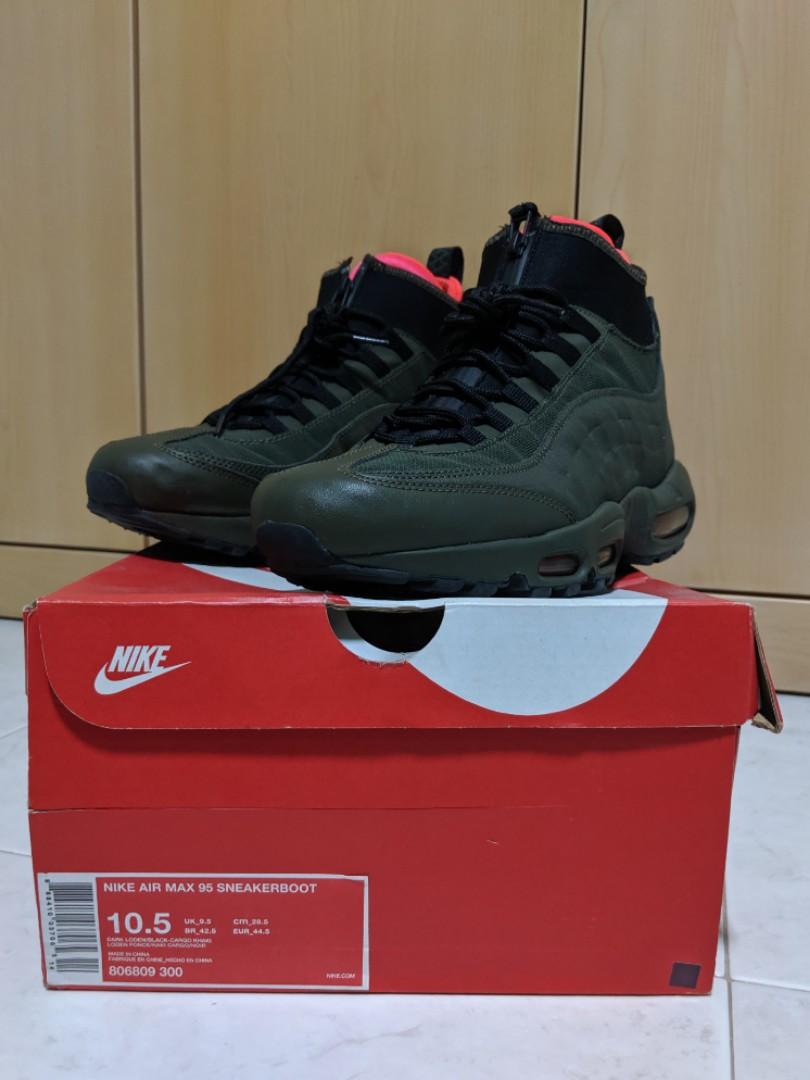 nike air max 95 sneakerboot size 12