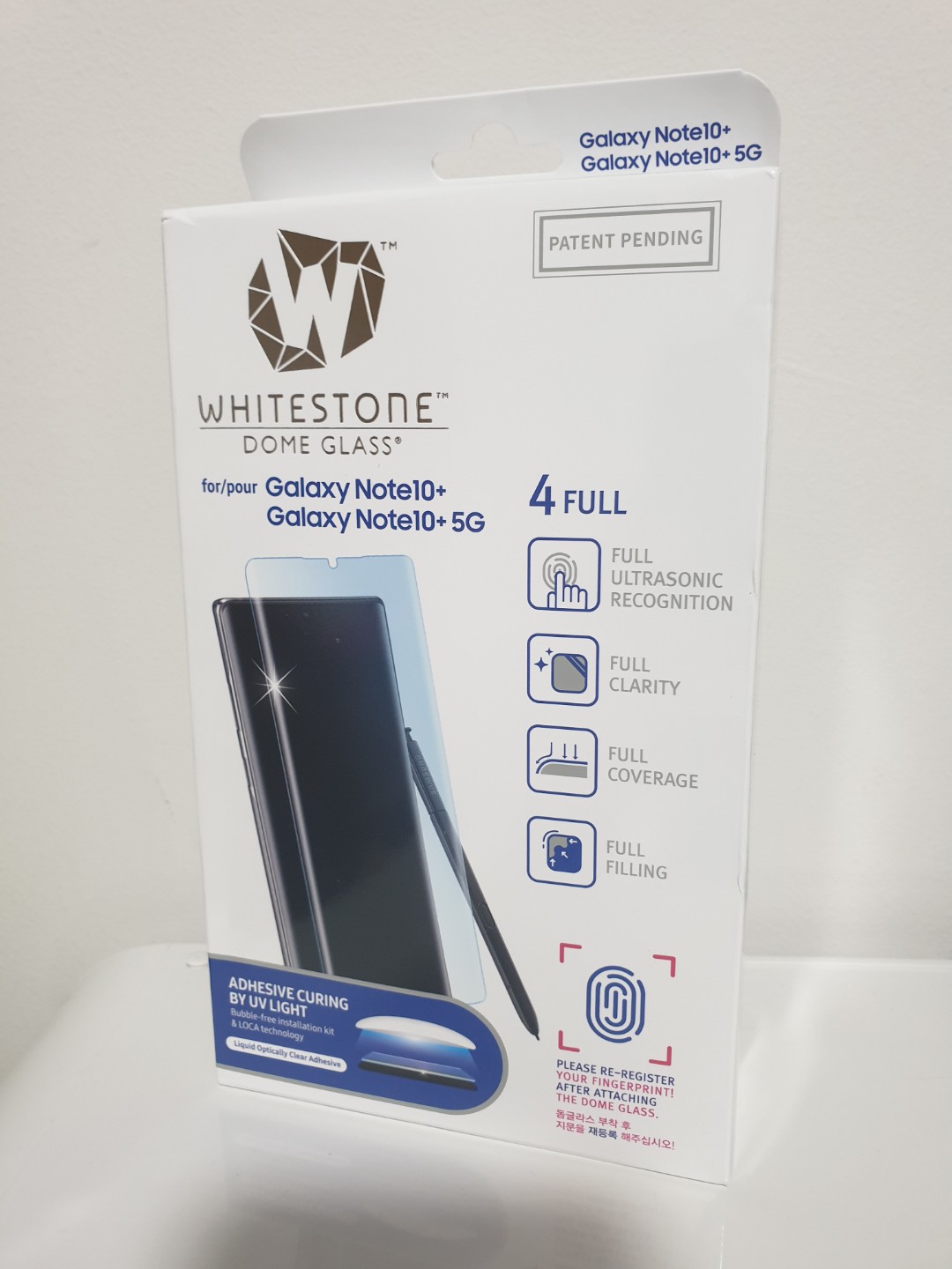 Note 10 Whitestone Dome Glass Screen Protector Mobile Phones Tablets Mobile Tablet Accessories Mobile Accessories On Carousell